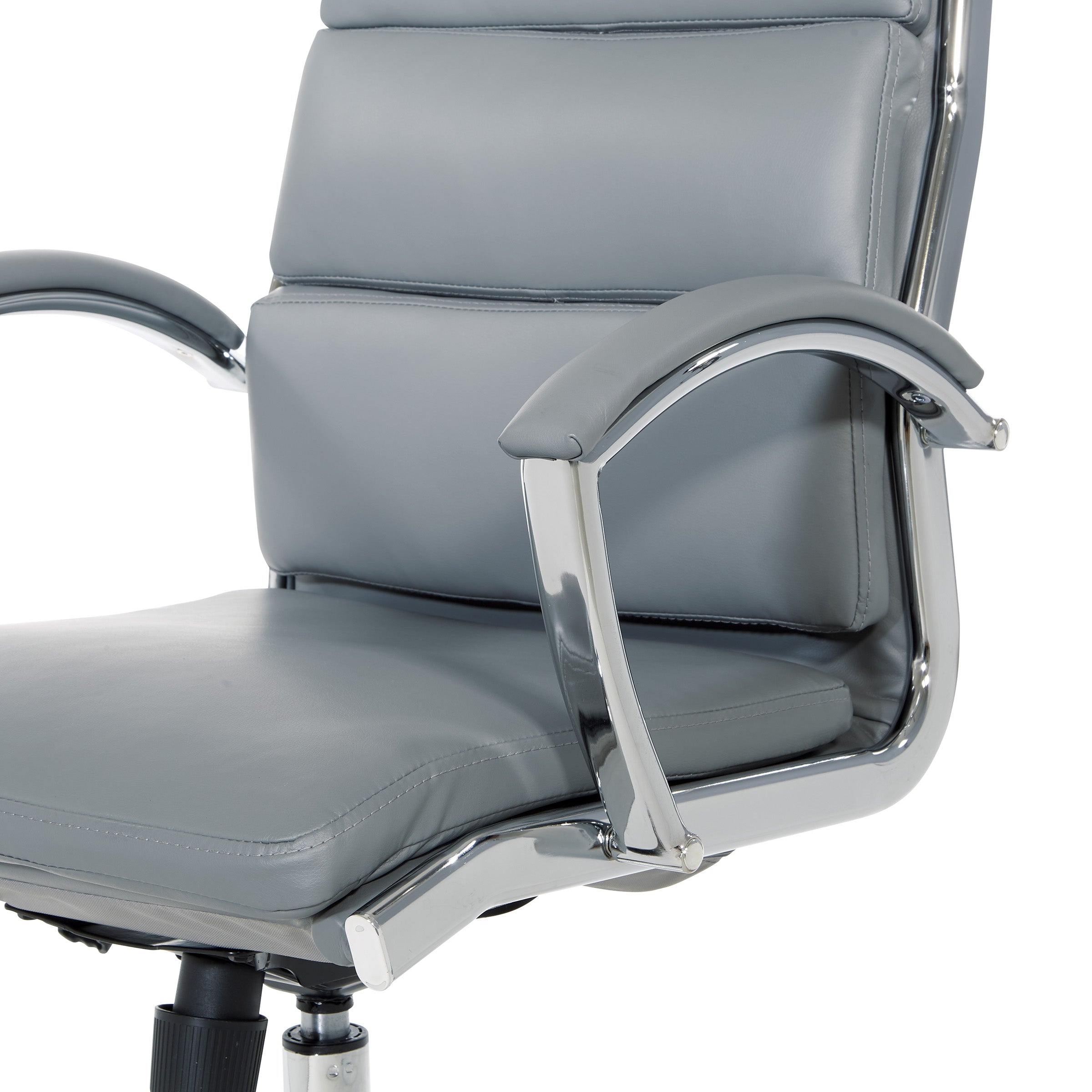 Mid Back Exec Faux Lthr Chair